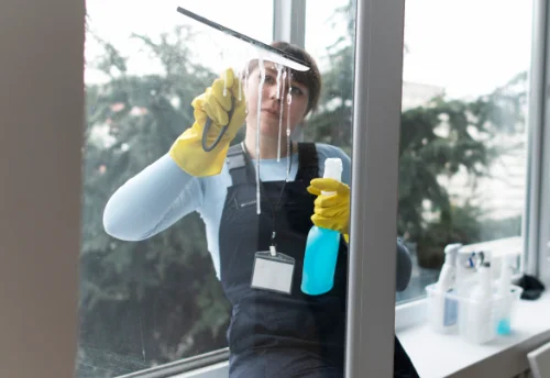 Nettoyage de vitres intérieures et extérieures à Chusclan